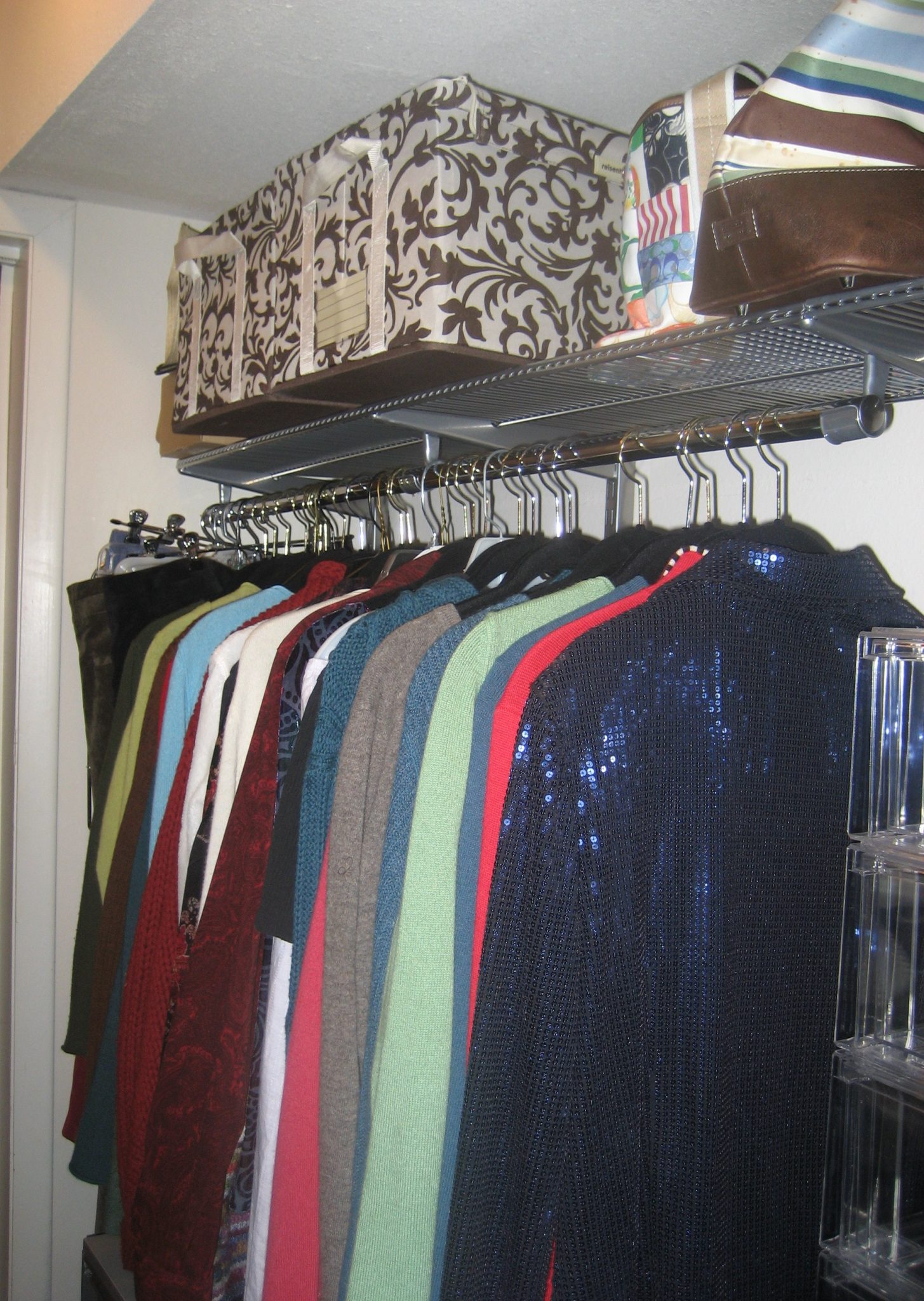 A closet designed for your wardrobe means a closet designed to