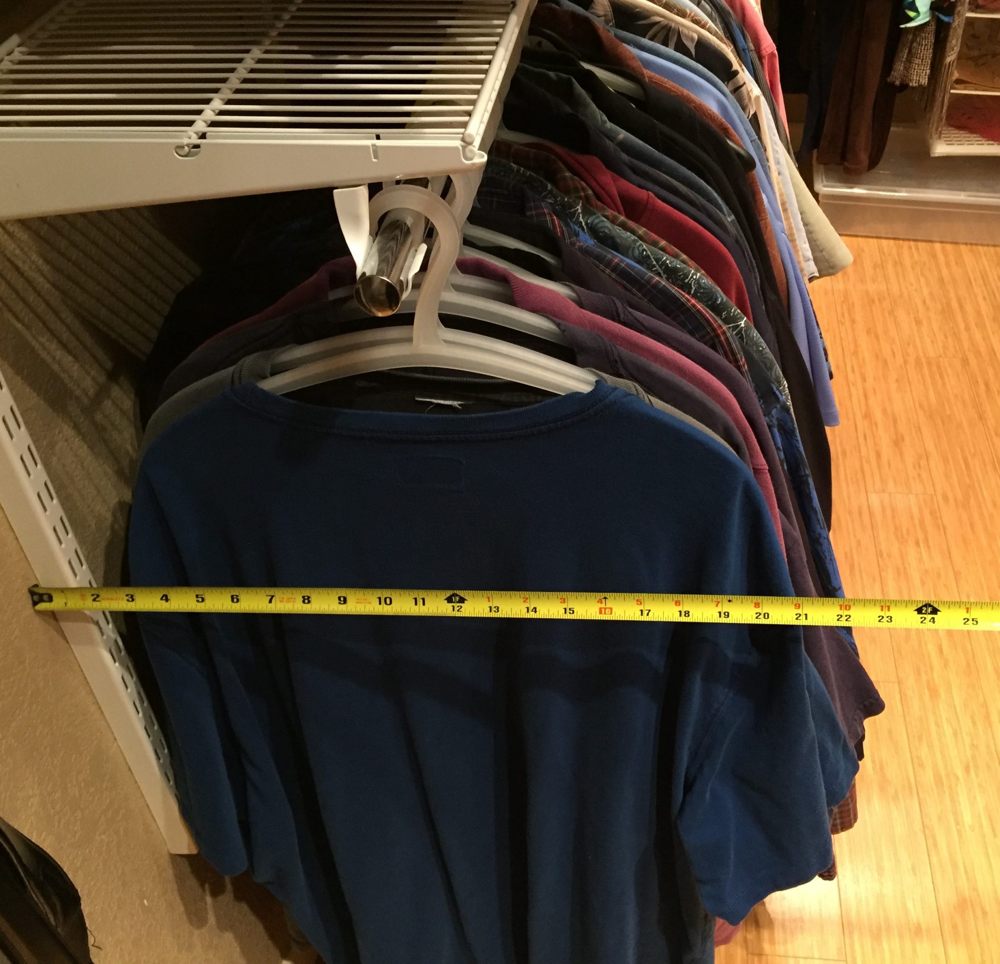 Hang Up Clothes In Closet