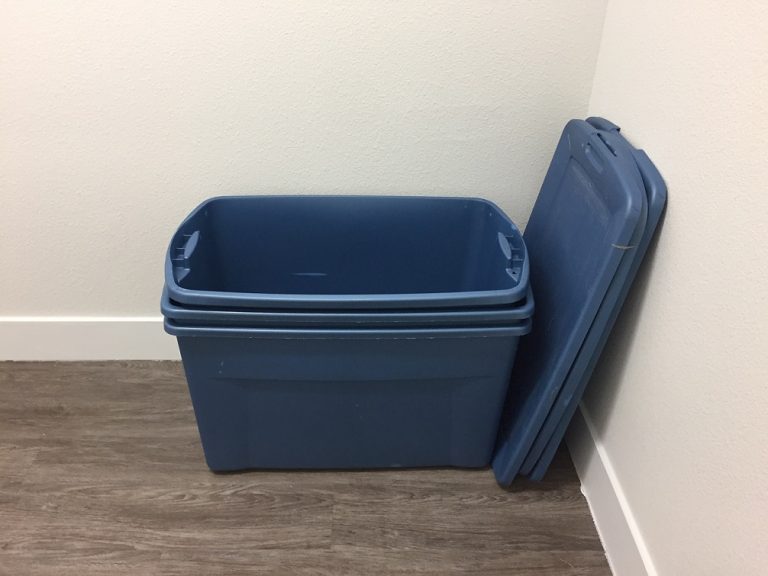 A Jones For Organizing | plastic storage bins